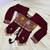 Wine heavy Hand Work with kodi work & Gamthi work Cotton Navratri Lahenga Top Set