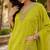 Kavindi women silk blend embroidered straight kurta pant set with nazneen dupatta