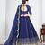 Violet Art Silk Lehenga Choli with Embroidery work