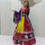 Multi Color Embroidery Thread & Sequence work with real mirror work Faux Georgette Navratri Lahenga Choli Set