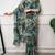 Floral print weightless marble saree with delicate pearl border