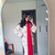 Women off-white & red cherry  short kurta set with farshi salwar