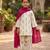 Trendy girls floral printed kurti with dhoti pants & dupatta set