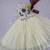 White cotton Thread work & mirror hand work Cotton Navratri Lahenga Choli Set