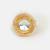 White stone polki chand adjustable ring