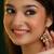 White stones kundan cluster drop earrings