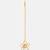 White pink beaded pearl drop maang tikka
