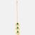 Green kundan triple drop maang tikka