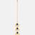 Blue kundan pearl drop maang tikka