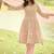 Light pink net embroidered readymade kurta palazzo set with dupatta
