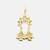 White beaded green stones kundan hair pin