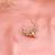 White stones american diamonds hair pin