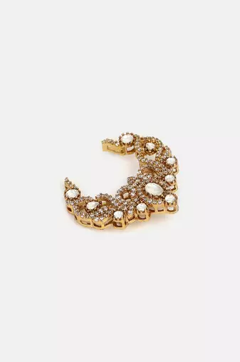 White stones american diamonds hair pin