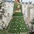 Green Embroidered Heavy Organza Lehenga With Blouse