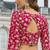 Rani Pink Embroidered Heavy Organza Lehenga With Blouse