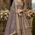 Purple Embroidered Net Lehenga With Blouse