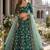 Green Art Silk Designer Lehenga With Blouse