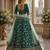 Green Art Silk Designer Lehenga With Blouse