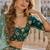 Green Art Silk Designer Lehenga With Blouse