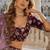 Maroon Art Silk Lehenga With Blouse