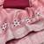 Peach  Embroidery White Thread Work Design And Cotton Blend Saree With Unstitched Blouse