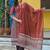 Floral Printed Notch Neck Straight Kurta With Trousers & Dupatta