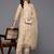 Floral Embroidered Thread Work Kurta With Trousers & Dupatta