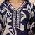 Women Abstract Printed V Neck Flared Sleeve Kurta with Trouser