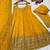 Yellow Anarkali Kurta Set with Designer Embroidery & Dupatta
