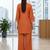 Women Regular Thread Work Kurta with Trousers