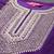 Floral Yoke Design Sequinned Chanderi Silk Straight Kurta With Trouser & Dupatta