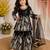 Kids Girls Embroidered Top, Palazzo and Dupatta Set