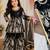 Kids Girls Embroidered Top, Palazzo and Dupatta Set