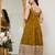 Mehandi Green Anarkali Kurta Set with Designer Embroidery & Dupatta