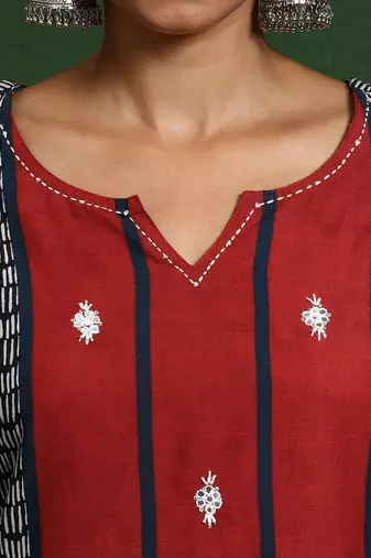 Women Printed Regular Pure Cotton Kurta with Trousers & With Dupatta