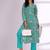 Floral Printed Round Neck Pure Cotton Kurta With Trousers