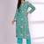 Floral Printed Round Neck Pure Cotton Kurta With Trousers