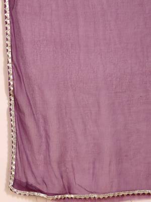 Floral Printed Pure Cotton Screen Print Straight Kurta With Trousers & Dupatta 5