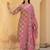 Women Floral Embroidered Regular Mirror Work Kurta with Trousers & With Dupatta
