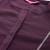 Violet Textured Mandarin Collar Straight Kurta With Trousers
