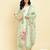 Floral Printed Kurta With Trousers & Dupatta