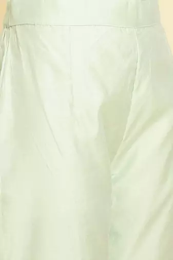 Floral Printed Kurta With Trousers & Dupatta