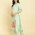 Floral Printed Kurta With Trousers & Dupatta