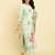 Floral Printed Kurta With Trousers & Dupatta