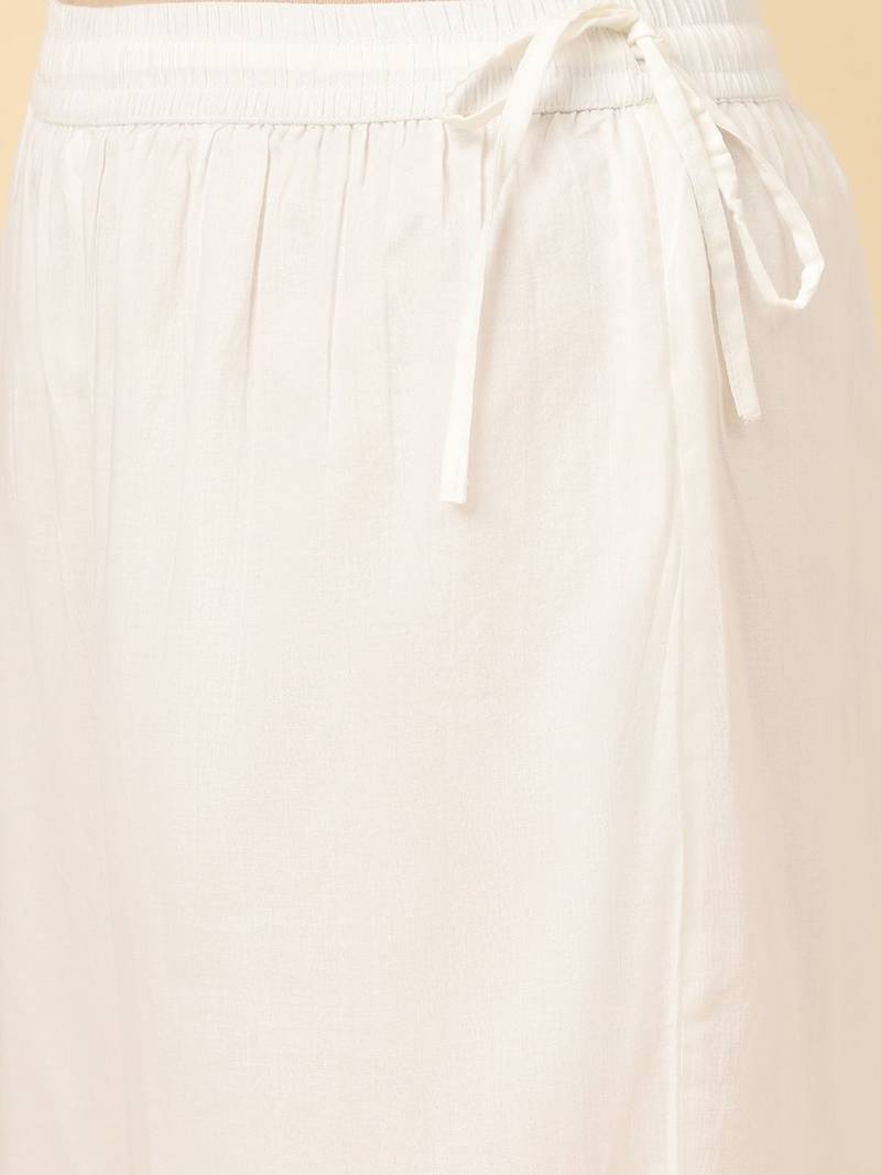 Floral Printed Pure Cotton Kurta with Trousers & Dupatta