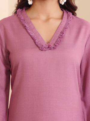 Straight Kurta with Trousers 2