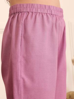Straight Kurta with Trousers 3