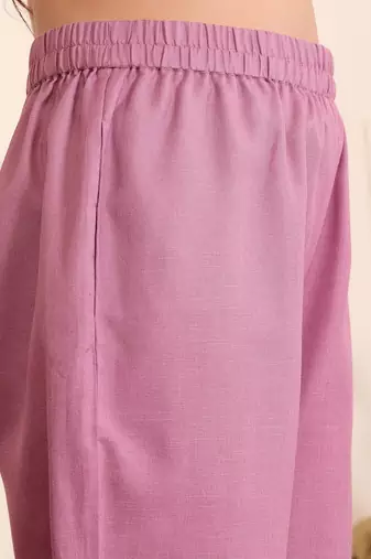 Straight Kurta with Trousers