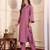 Straight Kurta with Trousers
