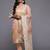 Floral Printed Regular Beads and Stones Kurta with Trousers & With Dupatta